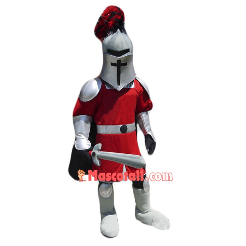Sword Knight Mascot Costume