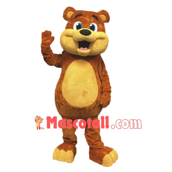 Professional Quality Bear Mascot Costume