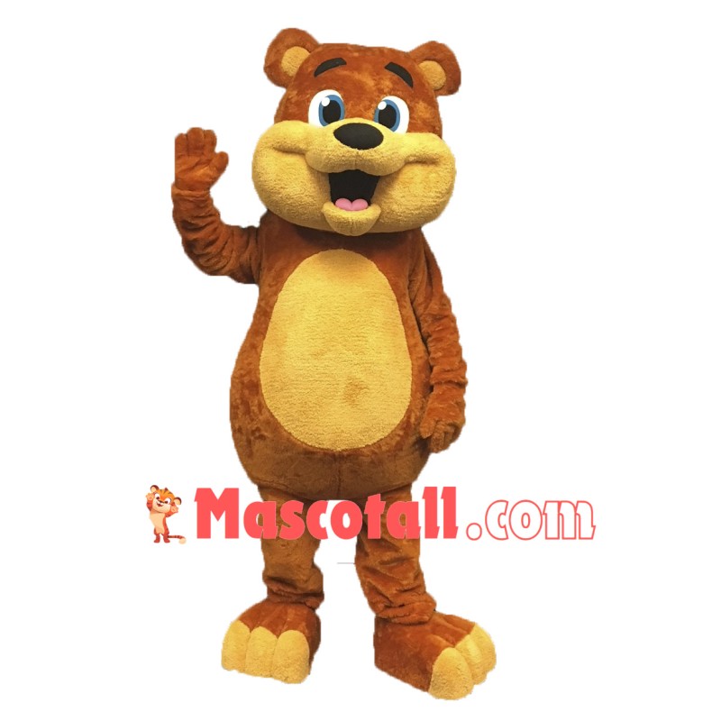 Professional Quality Bear Mascot Costume