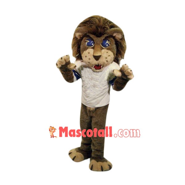 School Lion Mascot Costume
