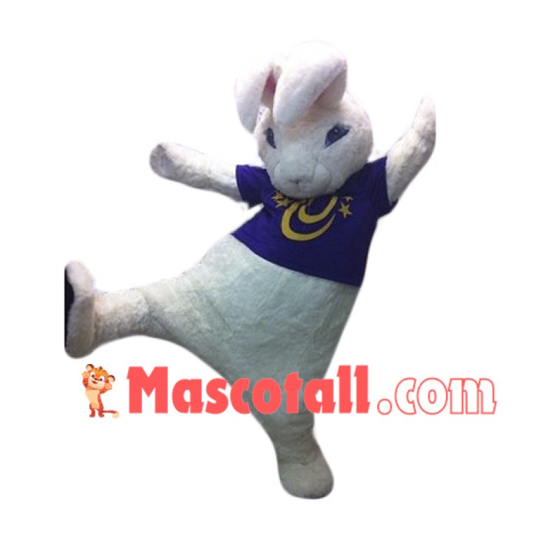 White Rabbit Mascot Costume