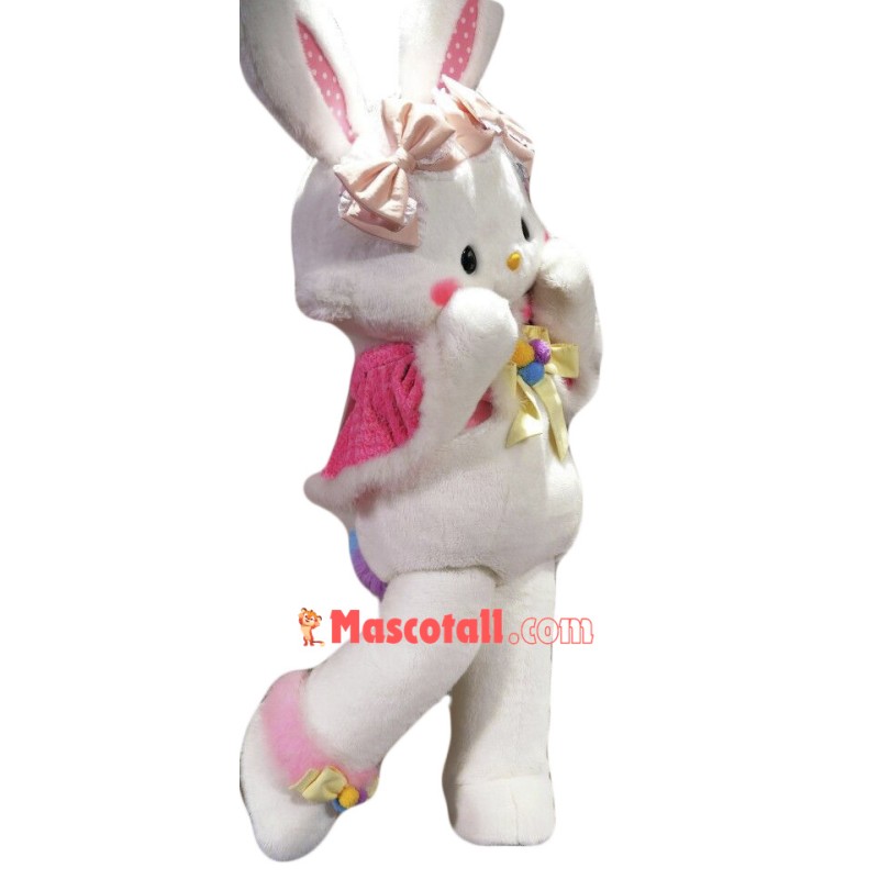 Super Cute Rabbit Mascot Costume