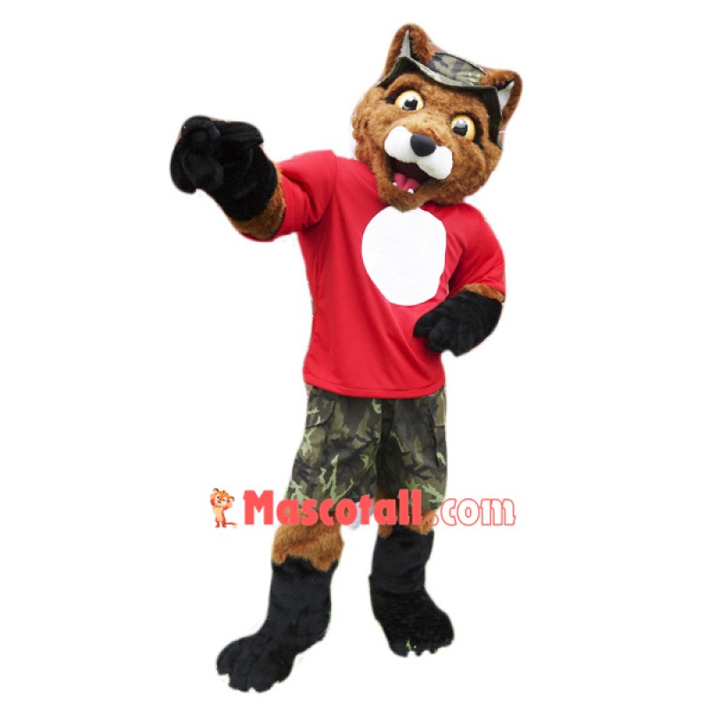 College Fox Mascot Costume