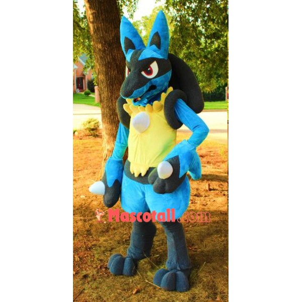 Pokemon Pok Lucario Mascot Costume