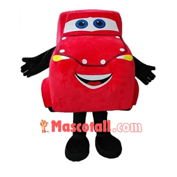 Red Car Mascot Costume