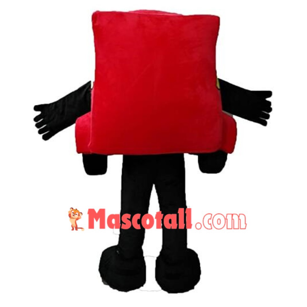 Red Car Mascot Costume