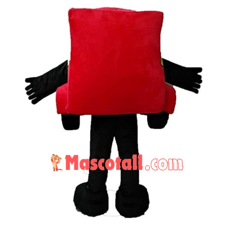 Red Car Mascot Costume