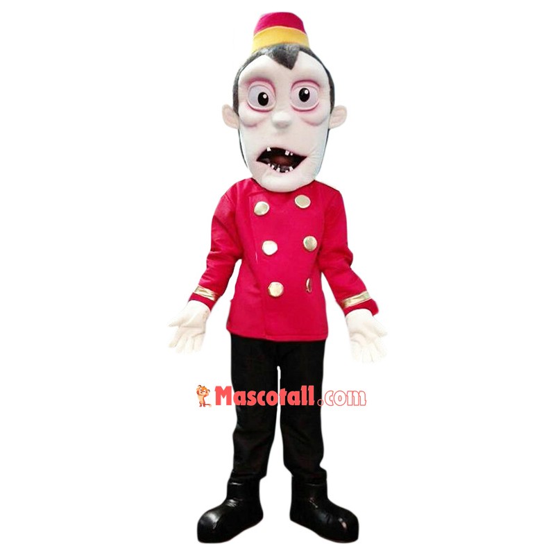 Halloween Zombie Mascot Costume