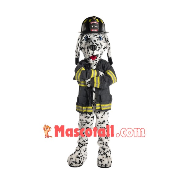 The Fire Dog Mascot Costume