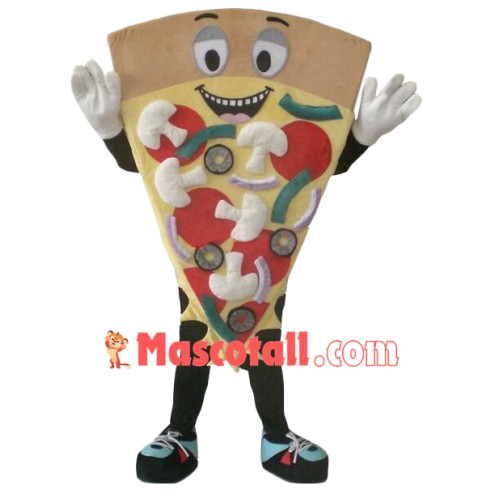 Pizza Food Mascot Costume