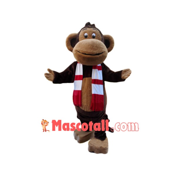 Superb Friendly Monkey Mascot Costume