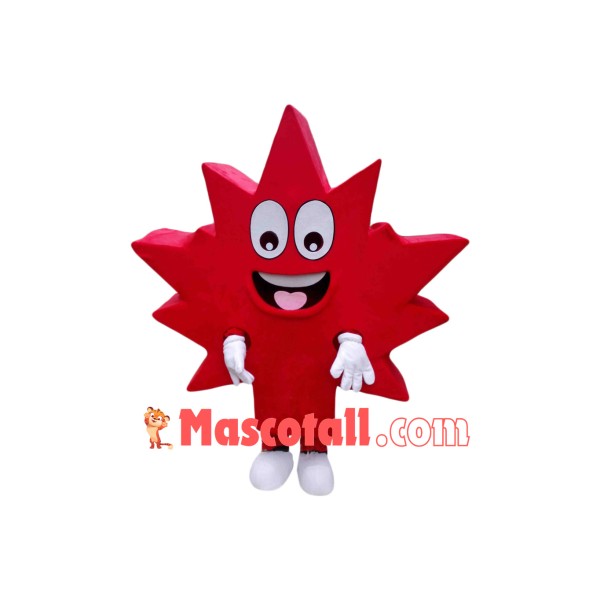 Superb Maple Leaf Mascot Costume