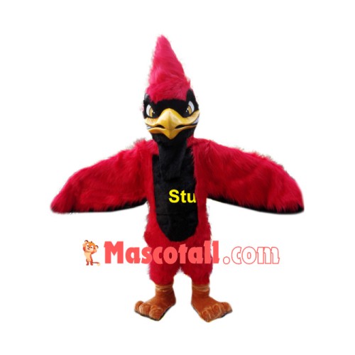 Superb Red Jay Mascot Costume