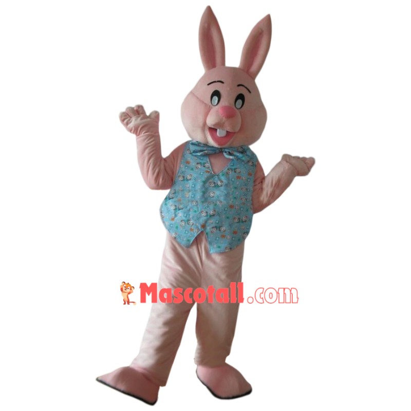 Affordable Pink Rabbit Mascot Costume