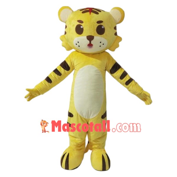 Affordable Little Tiger Mascot Costume