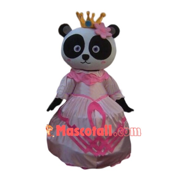Princess Panda Mascot Costume