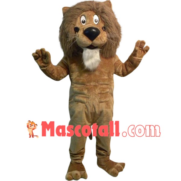 Superb Power Lion Mascot Costume