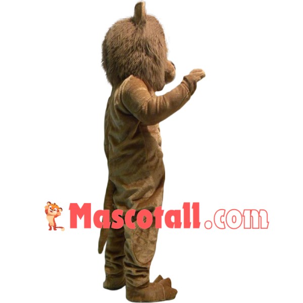 Superb Power Lion Mascot Costume