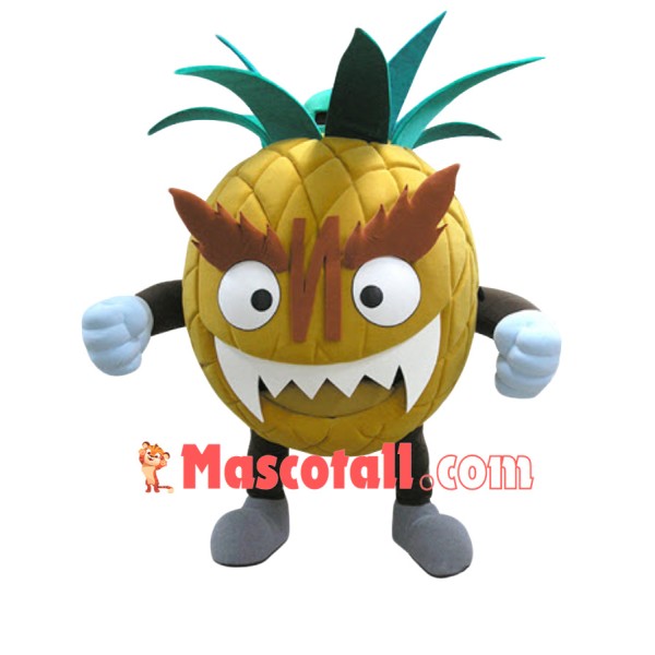 Fierce Pineapple Mascot Costume