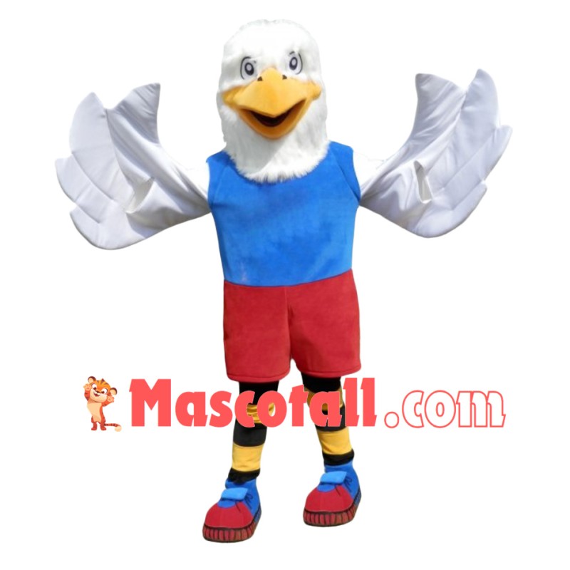 Superb College Eagle Mascot Costume