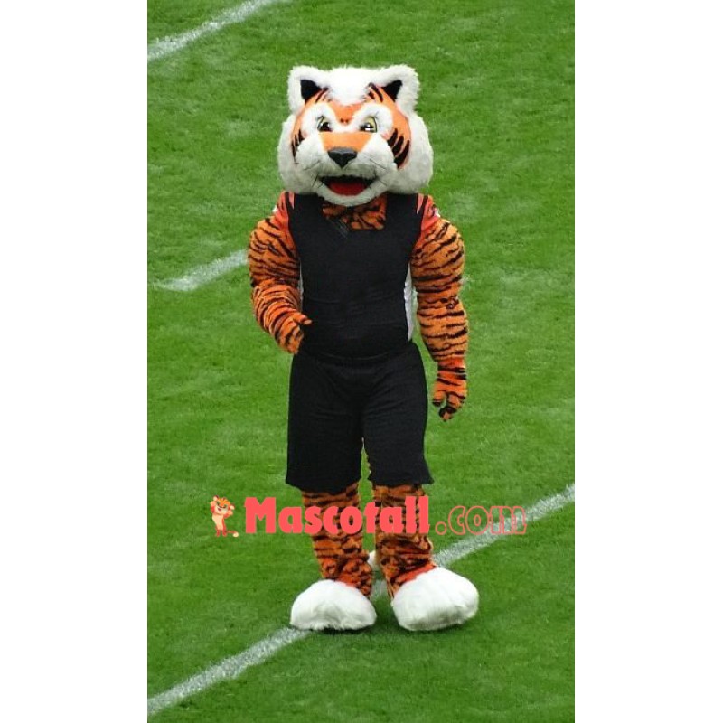 Superb Sport Bengal Tiger Mascot Costume