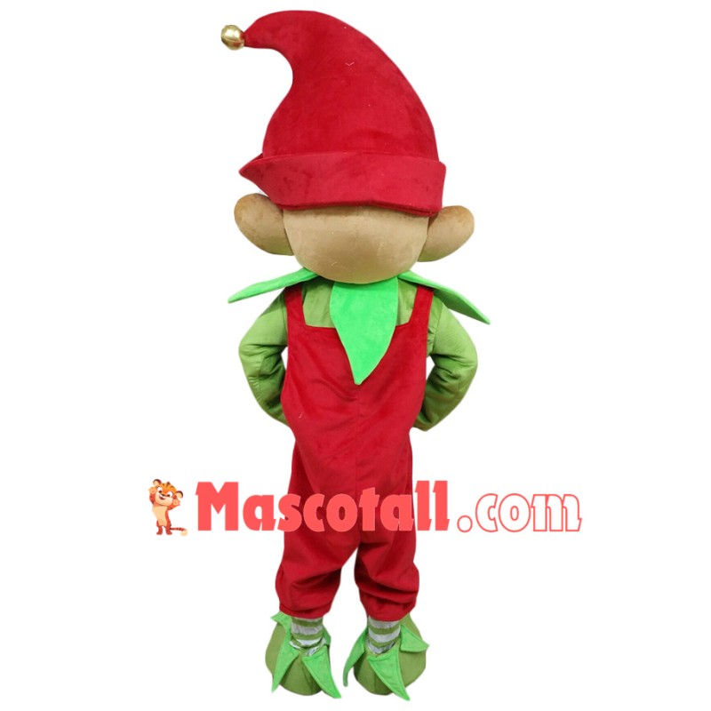 Superb Lightweight Christmas Elf Mascot Costume