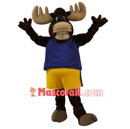 Lovely Lightweight Moose Mascot Costume