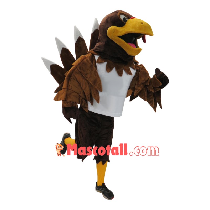 College Turkey Mascot Costume