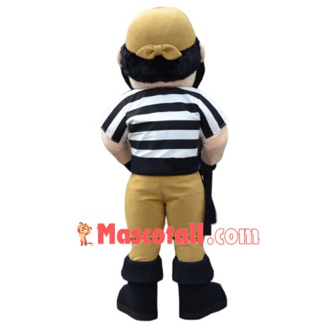 Superb Pirate Mascot Costume
