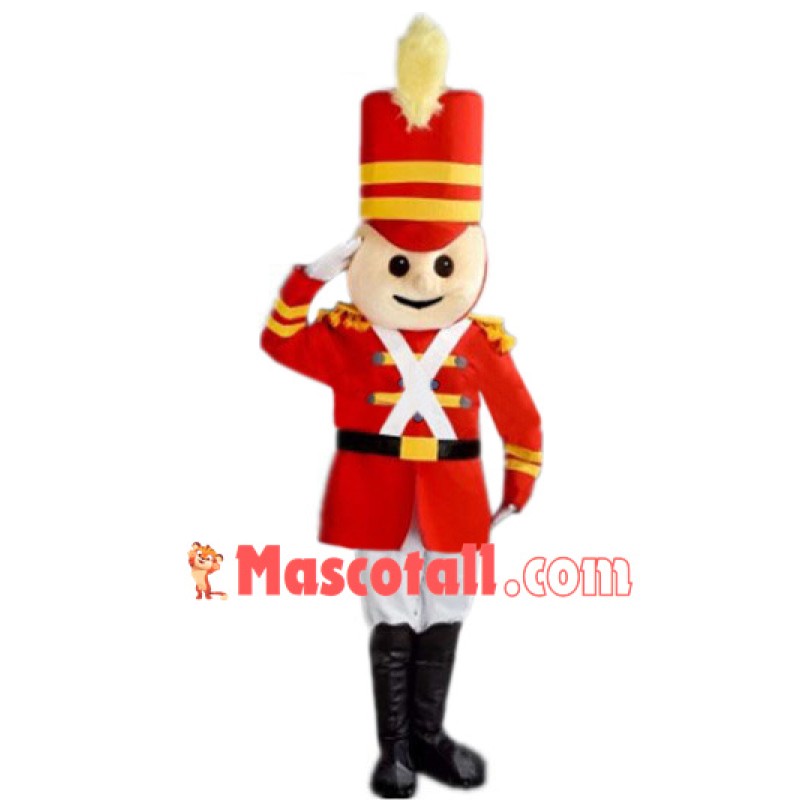 British Soldier Boy Mascot Costume