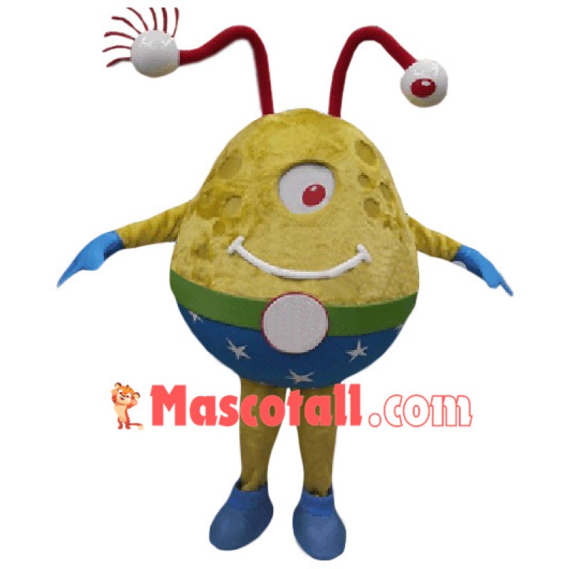 Alien Extra-terrestrial Mascot Costume