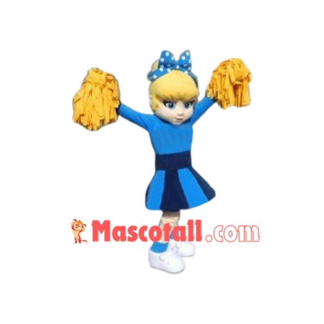 Superb Cheerleader Mascot Costume