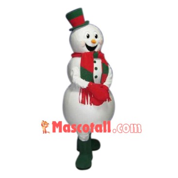 Affordable Christmas Snowman Mascot Costume