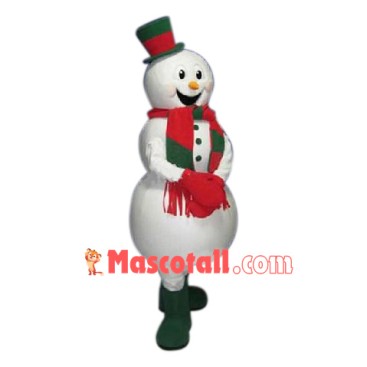 Affordable Christmas Snowman Mascot Costume