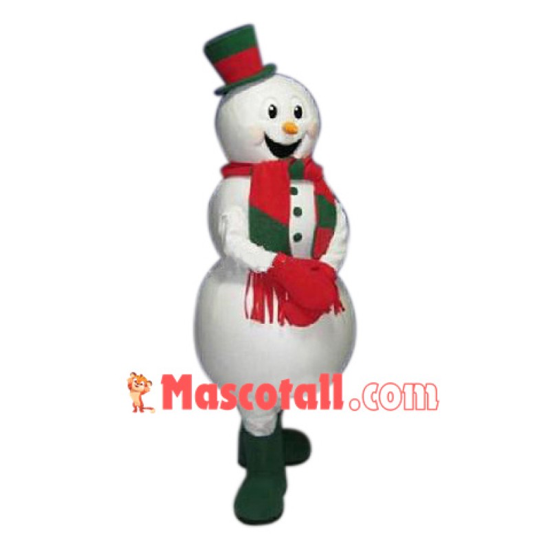 Affordable Christmas Snowman Mascot Costume