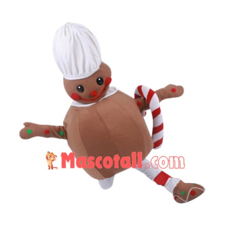 Affordable Gingerbread Mascot Costume
