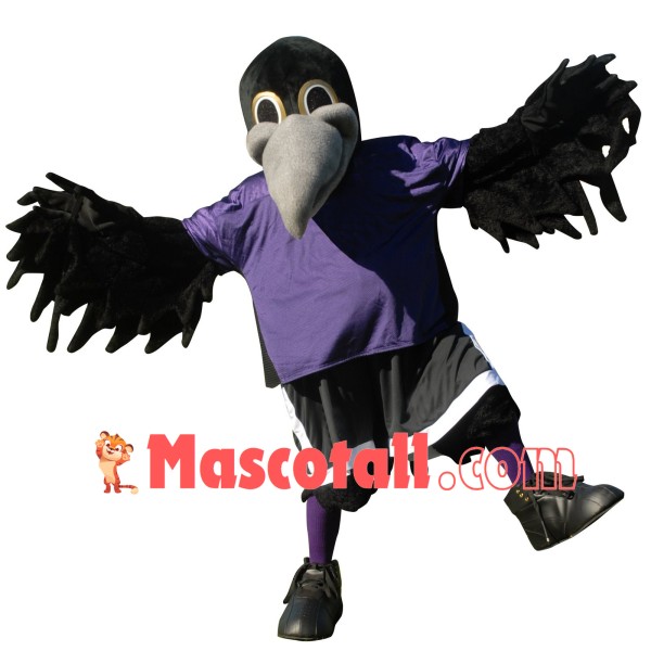 Superb Sport Raven Mascot Costume