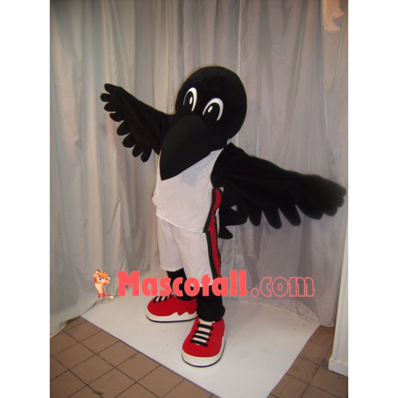 Black Lightweight Raven Mascot Costume
