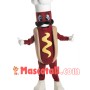 Chef Hot Dog Mascot Costume