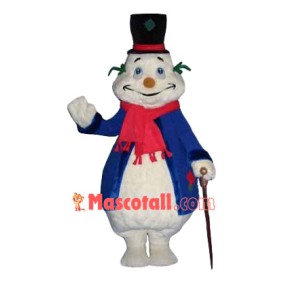 Funny Snowman Mascot Costume