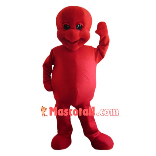 Red Alien Mascot Costume