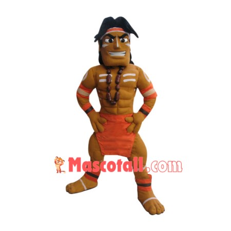 Indian Warrior Mascot Costume