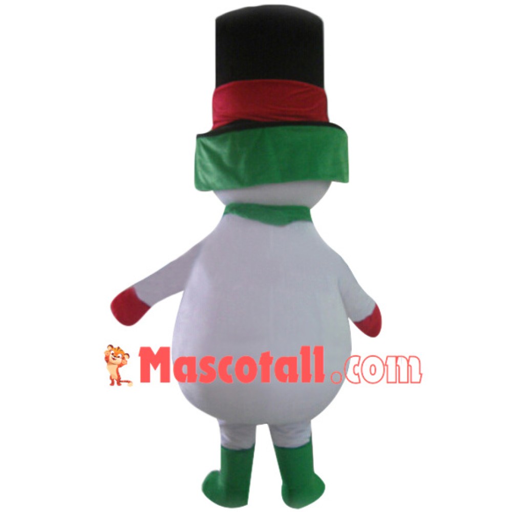 Affordable Lightweight Christmas Snowman Mascot Costume