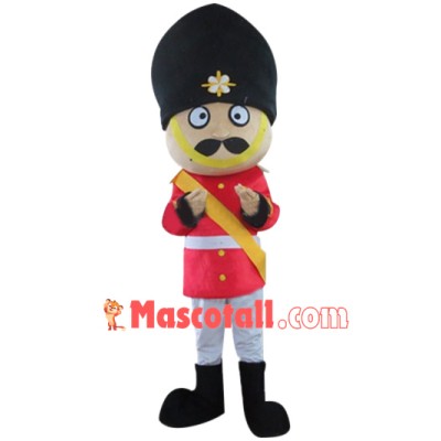Superb Soldier Mascot Costume