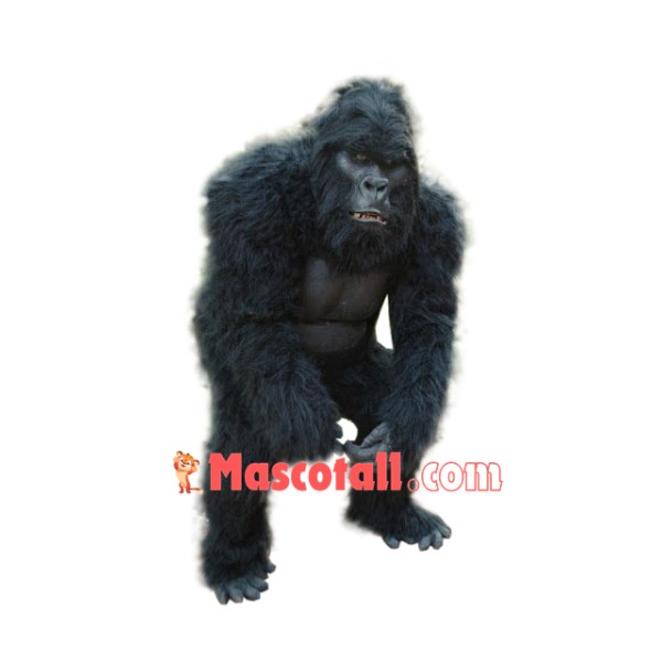 Superb Fierce Gorilla Mascot Costume