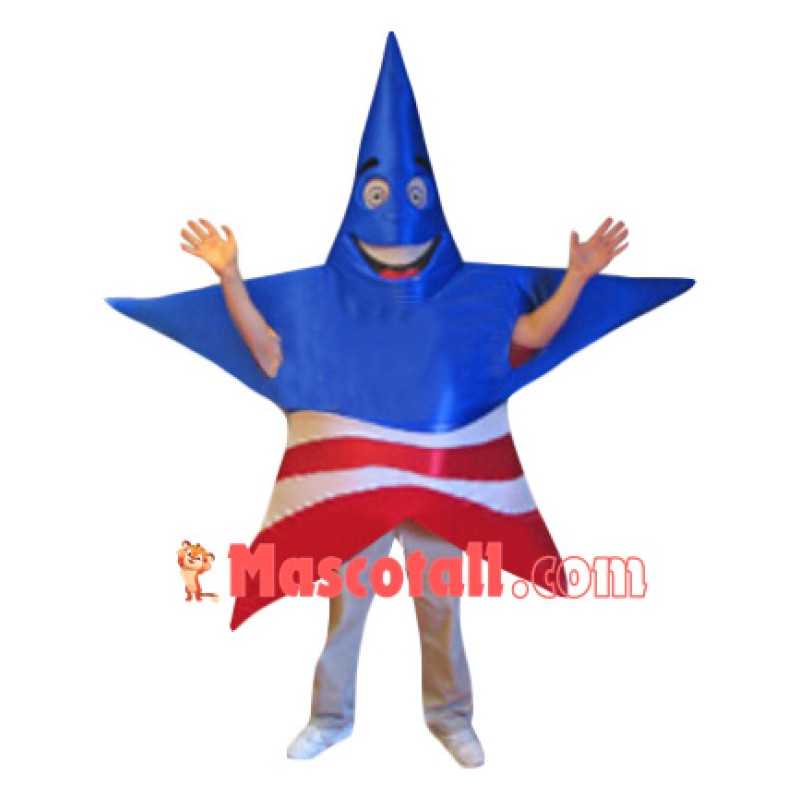 Patriot Star Mascot Costume