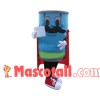 SuperCan Can Mascot Costume