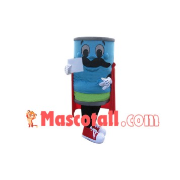 SuperCan Can Mascot Costume