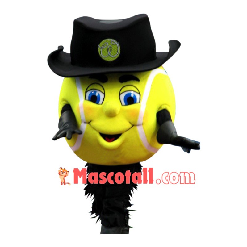 Superb Sport Tennis Ball Mascot Costume
