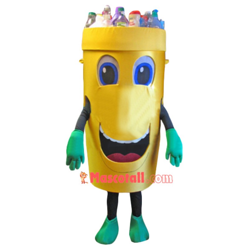 Recycle Can Mascot Costume